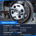 Autoround 512497 Rear Wheel Bearing and Hub Assembly Compatible with Ford Fusion FWD 2014-2020, Police Responder Hybrid, SSV Plug-In Hybrid 2019-2020, Lincoln MKZ FWD 2014-2016, 5 Lug