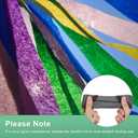 M METERXITY 8-Rolls Crepe Paper Streamer, 656ft Crepe Streamers Party Decorations for DIY/Halloween/Christmas/Party Supplies [Black-1.8 Inch x 82 Ft/Roll]