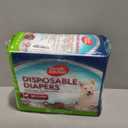 Simple Solution Dog Diapers Female, Dog Diapers, Potty Training, Super Absorbent, Breathable, Wetness Indicator for Urination, 22-37 Inch Waist, (XXL, 30ct)