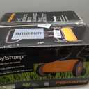 Fiskars Push Mower - 17" Cut Width Manual Reel Mower with No Motor - Grass Cutter with Steel Blades that Stay Sharp - Eco-Friendly Cordless Grass Trimmer for Lawn Care