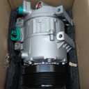 SCITOO AC Compressor Fit for Hyundai Sonata 2.4L 2009-2010, Air Conditioning Compressor for Kia Optima 2.4L 2009-2010