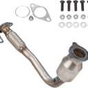 Exhaust Manifold Catalytic Converter Fit for 2010-2014 Chevy Equinox 2.4L, 2010-2014 GMC Terrain 2.4L, 2012-2015 Captiva Sport 2.4L Direct-Fit (EPA Compliant)