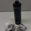 22oz Stainless Steel Bottles with 3 Lids Sport Insulated Water Bottle,Army Green