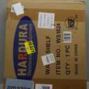 HARDURA Stainless Steel Shelf 18" x 24", 297lb Commercial Shelves Wall Mount Metal Shelving with Backsplash and Brackets for Kitchen, Restaurant, Laundry Room and Home