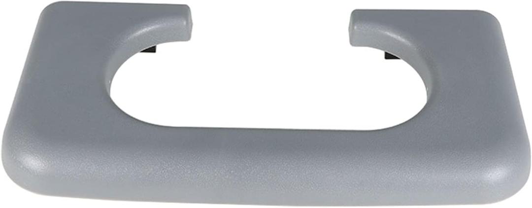 Silscvtt Center Console Parts Gray Center Console Cupholder Replacement for F250 F350 F450 1999-2010