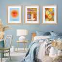 VNVNK 14x18 Frame Natural Wood Color, Perfect for 14x18 Inch Picture without Mat or 10x14 Inch Picture with Mat, Home Wall Decor Picture Frame-1 PCS