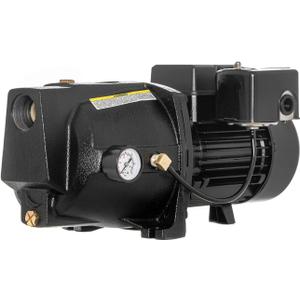 RainBro 1 HP Cast Iron Shallow Well Jet Pump For Wells Up To 25 ft., Shallow Well Water Pump, Model# CSW100