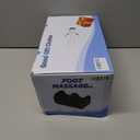 Foot Massager with Heat, Electric Foot and Calf Massager with Roller, Deep Tissue Massage for Plantar Fasciitis, Neuropathy & Pain Relief, Gifts for Women & Men(Black)