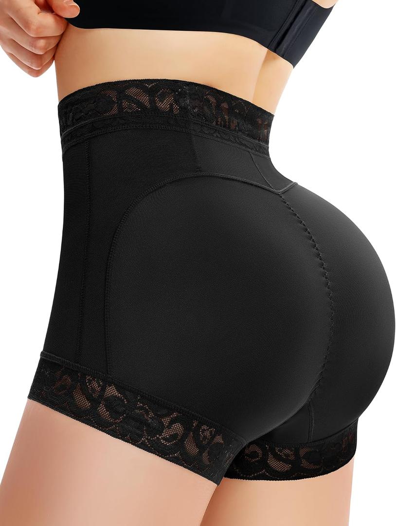 JulyGirl Butt Lifting Shapewear Tummy Control Underwear for Women Faja Shorts Women's Shapewear Control Panties, L