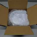 IBWell Clear Bird Bath for Small Birds Parakeet Cage Accessories - Suitable for Cockatiels and Parakeets