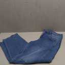 GRAPENT Barrel Jeans for Women Trendy High Waisted Wide Leg Baggy Cropped Relax Fit Stretch Denim Trouser Ankle Pants, M