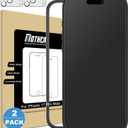 Mothca 2 Pack Matte Glass Screen Protector for iPhone 17 Pro Max[6.9 inch] + 2 Pack Camera Lens Protector, Anti-Glare & Anti-Fingerprint (Not Privacy) Tempered Glass, Bubble Free, Smooth as Silk