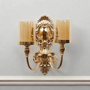 Wall Sconce Candle Holder Metal Wall Candle Holder, Home Wall Decoration for Living Room, Bathroom, Dining RoomDouble Heads