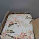 Boho Throw Blanket 100% Cotton Ultra Soft Bed Throw Large Fall Blanket Floral Bird and Butterfly Farmhouse Decor Bed Blankets,60"80" All Season Blankets for Sofa Couch Chair