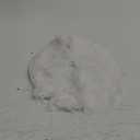 Christmas Tree Skirt Decoration 15" Mini Plush White Faux Fur Xmas Tree Skirt Decorations for Christmas Party Holiday Deco