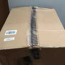 Chair Cushions for Dining Chairs Set of 4, Kitchen Chair Cushions, Chair Pads with Ties and Non Slip Backing, Tufted Memory Foam Seat Cushion 4 Pack, 18" x 18" x 4", Black