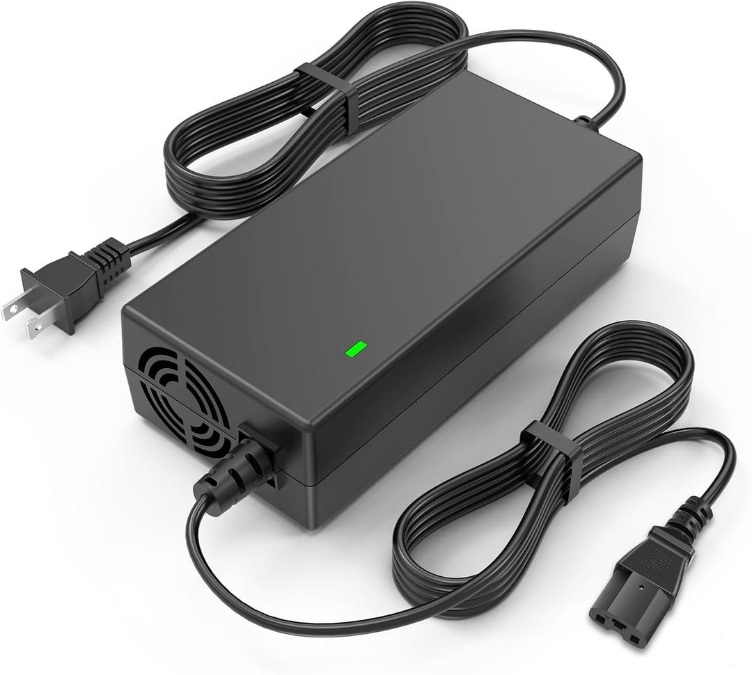 TREE.NB AC 110V to DC 48V 2.5A Lead Acid Battery, Switching Adapter Power Supply for Ebike Scooters Bycle 3 Holes Plug