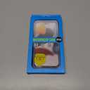 Temdan Magnetic for iPhone 15 Pro Max Case Waterproof, [Built-in Ring Invisible Stand & Screen Protector][IP68 Underwater][Dropproof][Dustproof][Real 360] Shockproof Protective Phone Case 6.7'' -Blue