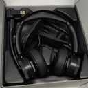 Wireless Headset with Mic for Work(Upgrade Volume Knob & Charging Indicator), Bluetooth Headset with Microphone for PC, with Noise Cancelling/Mute/USB for Call Center/Office/Home/Computer/Teams/Zoom (Black)