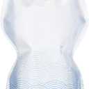 Platypus SoftBottle Collapsible Backpacking Water Bottle with Closure Cap (33.8 Ounces, Waves)