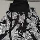 Women's Beach Dress Summer Maxi Sundress Strapless Hawaiian Cover Ups Asymmetrical Wrap Dresses (XX-Large)