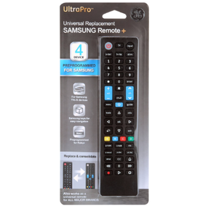 GE 4-Device Universal Samsung Replacement Remote, 2 Pack