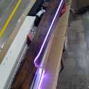 YITAHOME King Size Bed Frame with 4 Storage Drawers and RGB Lights, Velvet Upholstered Platform Bed with Charging Station and Storage Headboard, No Box Spring Needed, Noise-Free, Easy Assembly, Beige