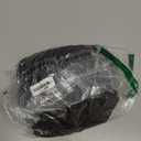 SuperO Waterproof Spandex Table Cover for 6FT Table Universal Fitted Stretch Tablecloth for Party, Banquet, Wedding and Events-Black (72" x 30" (Rectangular))