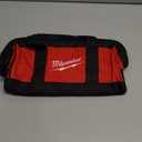 Milwaukee 13-inch x 7-inch x 7-inch Red and Black Canvas Tool Bag