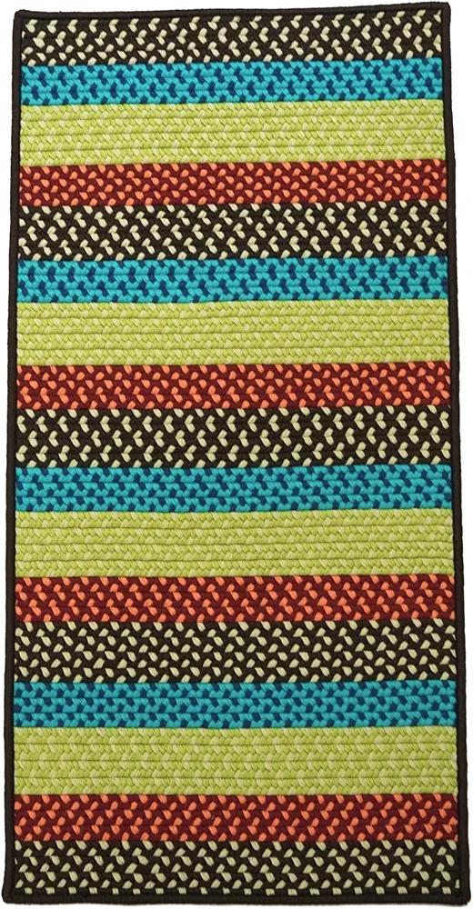 Colonial Mills Bercy Multi Stripe Runner - Harborside Mix 30" x8'