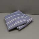 Queen Size 4 Piece Sheet Set - Comfy Breathable & Cooling Bed Sheets Set - Hotel Luxury Bedding for Women, Men, Kids, Teens, Boys & Girls - Deep Pockets, Soft, Wrinkle Free - Oeko-Tex - Blue Stripes 3