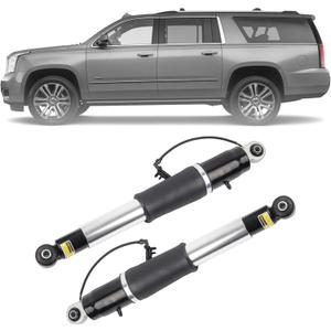Dasbecan Pair Rear Air Shock Lift Struts Absorber Compatible with 2015-2021 Cadillac Escalade Chevy Suburban Tahoe GMC Yukon XL Denali Replace# 84176675 23151122 23267007 23290661 23290660