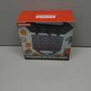 Spooky Mini Waffle Maker for Kids, Mini Pancake Maker Machine, Electric Small Waffle Iron, 8 Fun Character Waffle Maker, Gift for Christmas Halloween, White