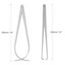 HARFINGTON Firm Joint Inside Outside Caliper Set 350mm 14 inch 410 Stainless Steel Firm Friction Joint for External Internal Measurements
