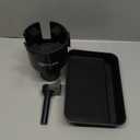 DYLEN Car Cup Holder Tray, Cup Holder Expander Adapter for Car, 9.5 Detachable Car Food Tray Table for Eating, Road Trip Essentials Fits Yeti, Hydro Flask 16-46 oz