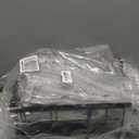 GSlife Narrow Dish Drying Rack, 2 Tier Small Dish Drainer for Kitchen Counter, Expandable Compact Dish Rack with Utensil Holder for RV/1-2 People, 15.7''-20.7''L x 7" D x 12.6" H, Black