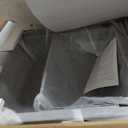 33 Drop In Black Kitchen Sink Workstation, Dorzom 33x22X10 Inches Topmount 16 Gauge Black Stainless Steel Drop In Kitchen Sinks Single Bowl Sink with Workstation and All Accessories