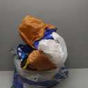 Zion Judaica Inflatable Hanukkah Yard Decorations 8' Bear Multi Blue - Hanukah Indoor Outdoor Lighted Decoration Built-in LED Lights - Includes Air Blower, Tie-down Stakes - Chanukah Lawn Dcor Blowup