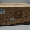 SCITOO Towing Mirrors Chrome Truck fit for 2014-2018 for Chevy for GMC 1500 2015-2019 for Chevy for GMC 2500/3500 HD with Pair LH RH Power Heated LED Turn Signal Running Back Up