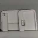 Lighted Makeup Mirror with 75 LEDs, Rechargeable Vanity Mirror with 1X/2X/3X/10X Magnification, 3 Color Modes & Touch Dimming, Portable Folding Mirror for Travel Desk, Gifts for Women & Girls