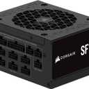 CORSAIR SF1000 (2024) Fully Modular SFX Low Noise 80 Plus Platinum Power Supply  ATX 3.1 Compliant  PCIe 5.1 Ready  Small Form Factor  SFX-to-ATX Bracket Included  Black