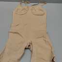 BRABIC Waist Trainer Bodysuit for Women Tummy Control Shapewear Round Neck Seamless Butt Lifter Full Body Shaper (Large, Beige Mid Thigh)