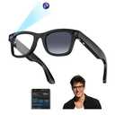 AI Smart Glasses with Camera - 1080P Video & 8MP Camera, Voice Control, Recording Glasses with AI Assistant, Object Recognition, for Travel, Conferences & Vlogging
