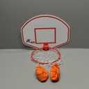 Mini Basketball Hoop - Indoor Basketball Hoop - Durable Plastic Basketball Hoop for Kids and Adults - No Assembling - Premium Basketball Game with Ball and Pump
