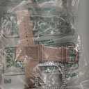 Goton Bling Silicone Band Case Compatible for Apple Watch 38mm with Edge Protector Cover[No Glass], Strap Color Changes with Angle for iWatch Series 3/2/1 (Pink/Gold)