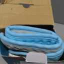 Large Heating Pads for Back Pain/Period Cramps, 4 Timer(Max 4H)/9 Heat/10ft Long Cord/ 16 * 24" Heat Pad+27" Belt Wearable(51" in Total) Electric Wrap Around Heating Pad Birthday Christmas Gift(Blue)