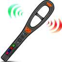 GPS Bug Detector, Anti Spy Detector for Car GPS Tracker/RF Signal, Hidden Camera Finder H10, Electronic Bug Sweeper for Wireless Radio Frequency (Black)