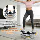 Rock Stepper Side to Side,Rock Stepper,Rock Stepper Machine for Exercise at Home- with Digital Display,Fitness Stepper for Arms,Legs & Glutes,Rock Stepper for Home,Apartment and Office