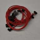 A-Team Performance Silicone Spark Plug Wires Set Automotive Wire Accessories for Chevy Plug Wires Spark Plug Wire Kit Compatible with Chevy Chevrolet GMC V6 V8 4.3L 5.0L 5.7L TBI EFI - 8.0mm Red