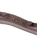 Kun Collapsible Mini Shoulder Rest 1/4-1/8 Violin - Brown